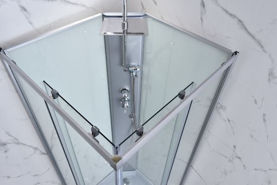 محفظه شیشه ای لوکس 4 میلی متری برای حمام 35''X35''X85''