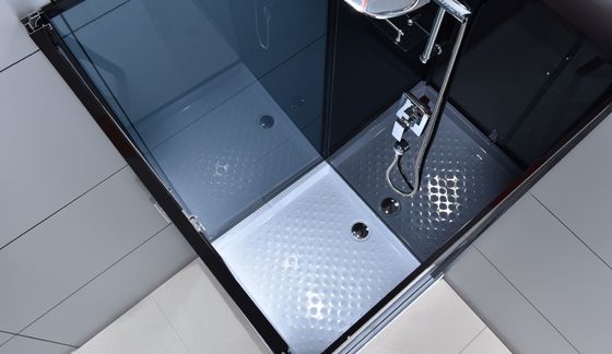 ISO9001 کابین دوش حمام 1 تا 1.2 میلی‌متری شیشه‌ای مقاوم