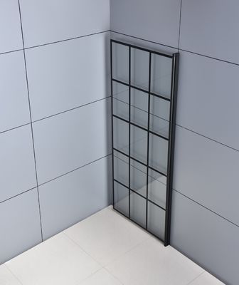 قاب آلومینیومی حمام حمام درب های شیشه ای کشویی 6 میلی متر