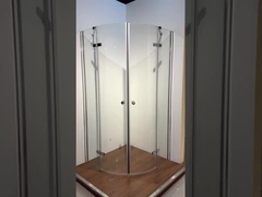 دستگاه های دوش گوشه ای منحنی شیشه ای 800x800x1900mm
