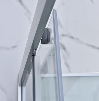 محفظه شیشه ای لوکس 4 میلی متری برای حمام 35''X35''X85''