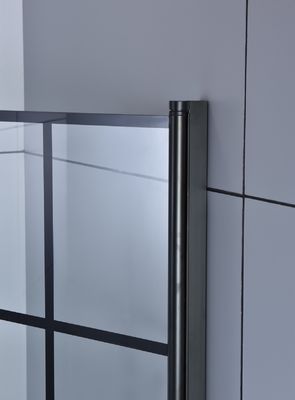صفحه نمایش دوش حمام محوری 1-1.2 میلی متری 55 اینچ X31 اینچ شیشه ای مقاوم
