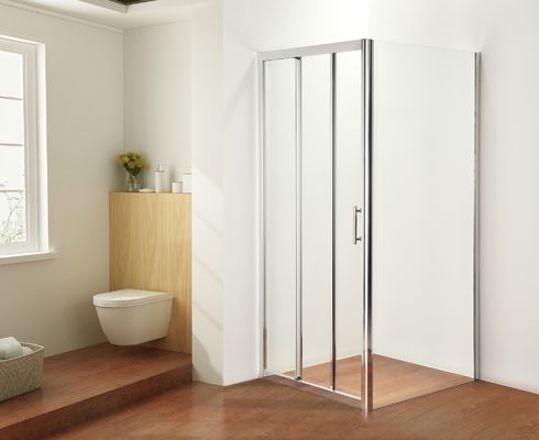 کابین دوش بدون قاب کشویی 6 میلی متری 900x900x1900 میلی متر